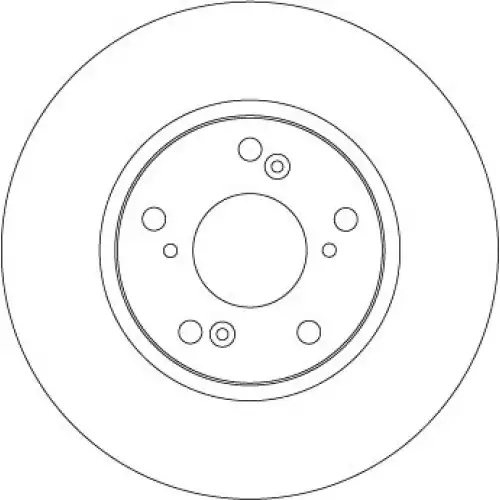 TRW Ön Fren Diski Havalı 282.5mm Takım DF4486