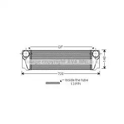 AVA Turbo İntercooler Radyatörü BW4374