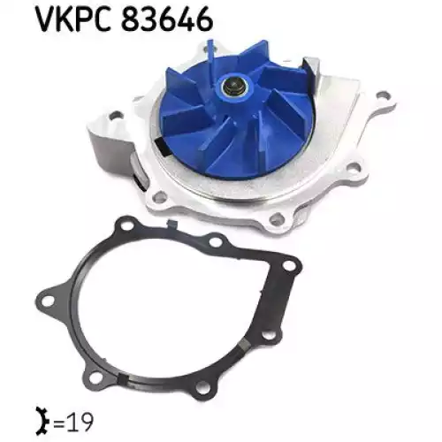 SKF Devirdiam Su Pompası VKPC83646