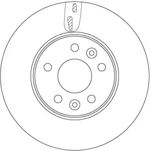 TRW Ön Fren Diski 296.5mm DF6751S