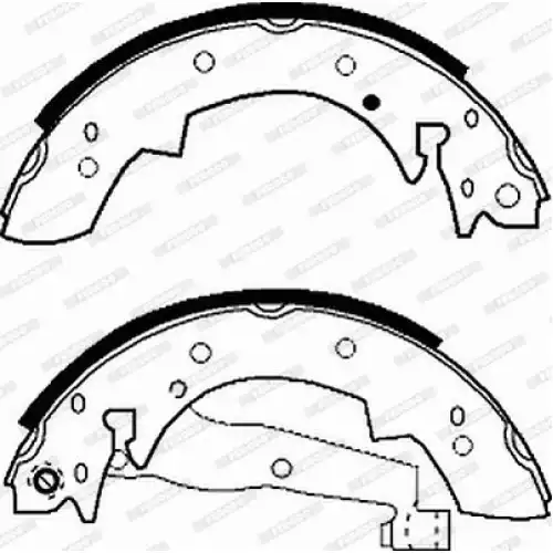 FERODO Arka Fren Balatası Kampana FSB173