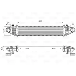 VALEO Turbo İntercool Radyatörü 818616