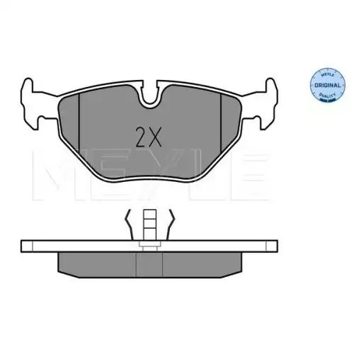 MEYLE Arka Fren Balatası 025 216 0717