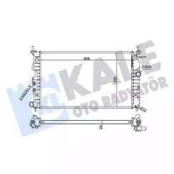 KALE Motor Su Radyatörü 374100