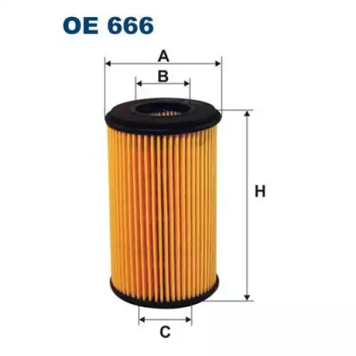 FILTRON Yağ Filtre OE666