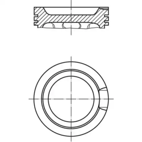 MAHLE Motor Pistonu 81.00mm 0331600