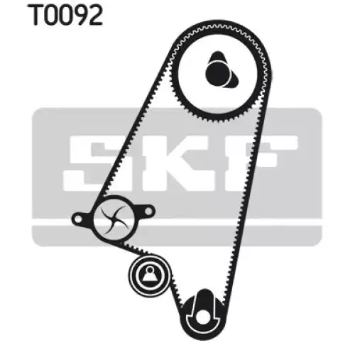 SKF Eksantrik Kayış Triger Seti 111-170 VKMA05121