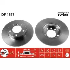 TRW Ön Fren Diski 286mmmm DF1537