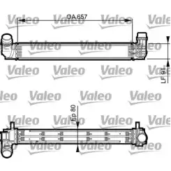 VALEO Turbo İntercooler Radyatörü 818269