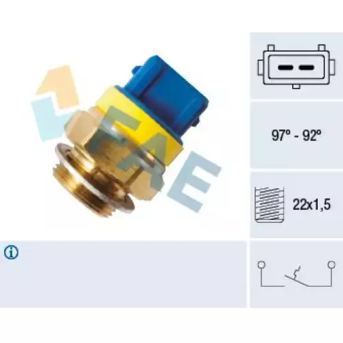 FAE Su Sıcaklık Hararet Müşürü FAE 37580