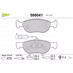 VALEO Ön Fren Balatası Tk 598041