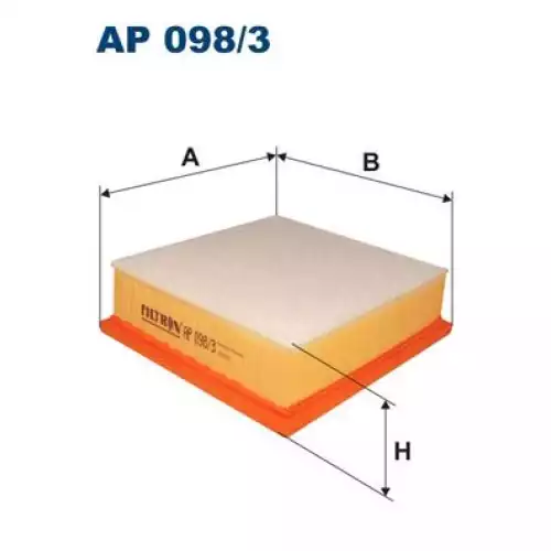 FILTRON Hava Filtre Süngerli AP098/3