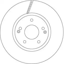 TRW Ön Fren Diski Havalı 298.5.mm DF6804