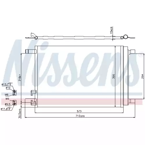 NISSENS Klima Radyatörü 940319