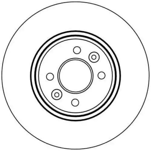 TRW Ön Fren Diski Havalı 280mm Takım DF4110