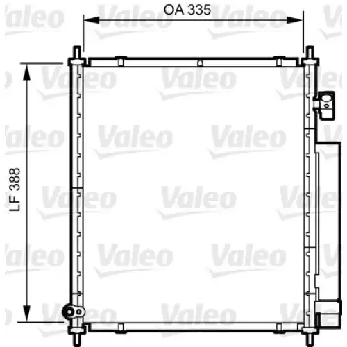 VALEO Klima Radyatörü Kondanser 814241