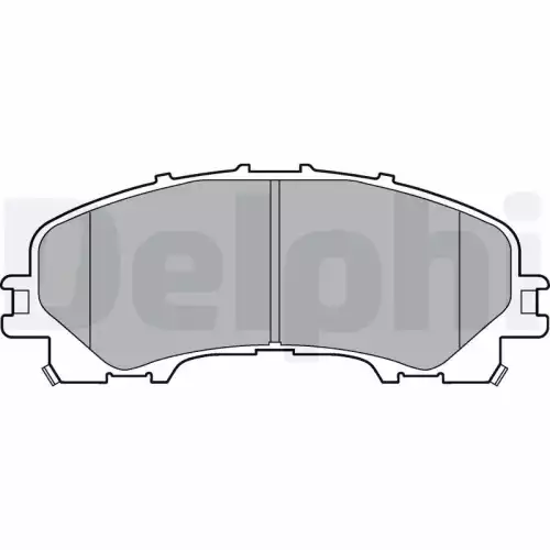 DELPHI Ön Fren Balatası Tk LP3183