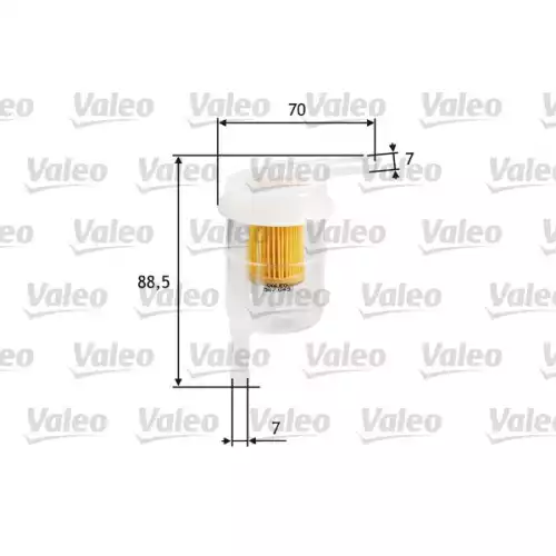 VALEO Yakıt Filtre Benzin 587045