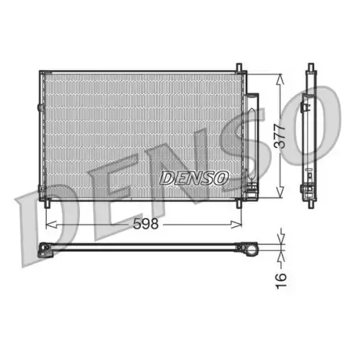 DENSO Klima Radyatörü Kondenser DCN50006