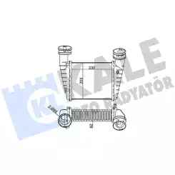 KALE Turbo Radyatörü İntercooler 342700