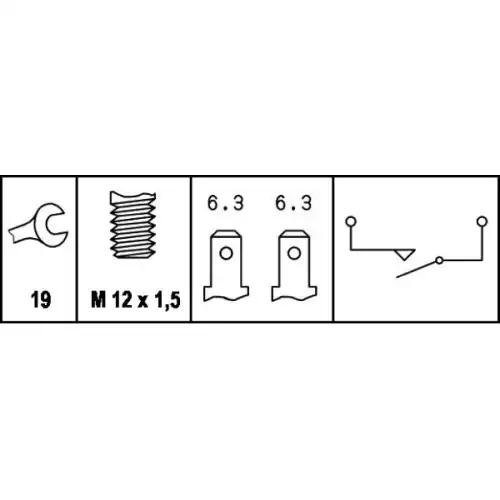 HELLA Geri Vites Müşürü 6ZF004846001