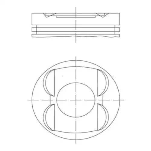 MAHLE Motor Pistonu 90.15mm 0011401