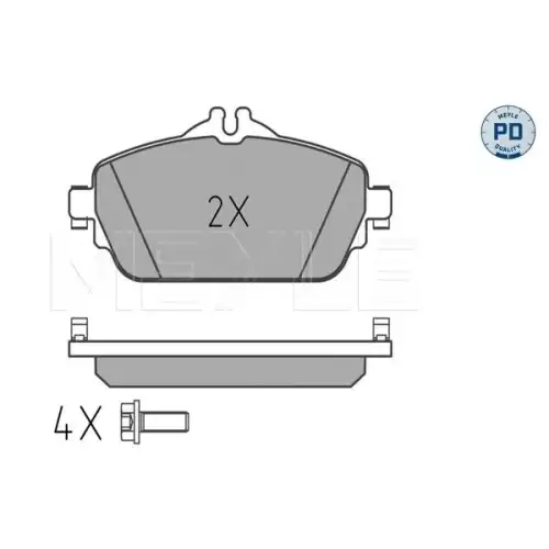 MEYLE Ön Fren Balatası 0252203219PD
