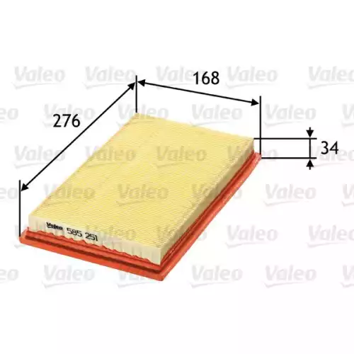 VALEO Hava Filtre 585251