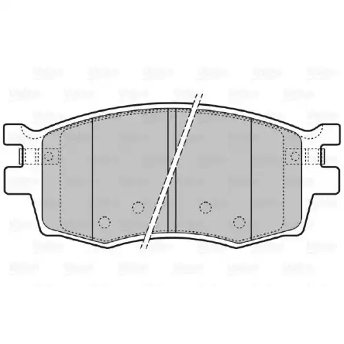 VALEO Ön Fren Balatası Tk 598868