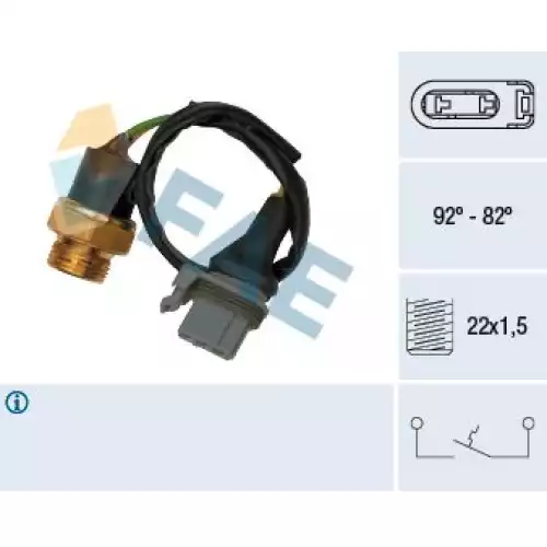 FAE Su Sıcaklık Fan Müşürü-Sensörü FAE 37510