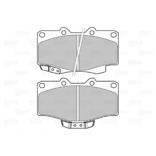 VALEO Ön Fren Balatası Tk 598897