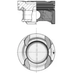 KOLBENSCHMIDT Motor Piston 83.00mm 40856600