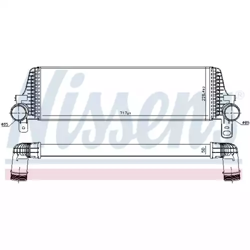 NISSENS Turbo İntercool Radyatörü 96571