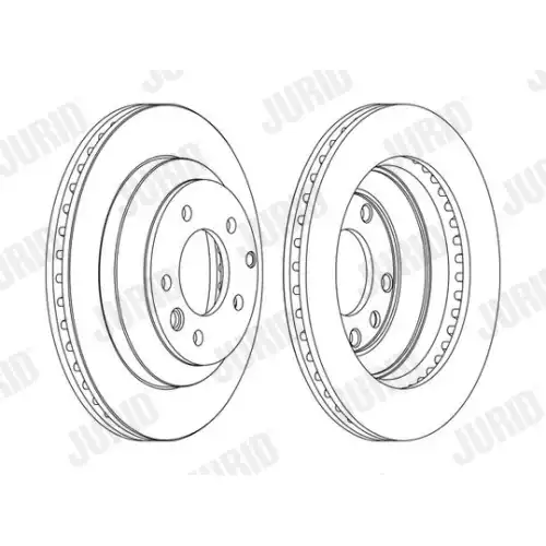 JURID Arka Fren Diski Adet 330mm 562393JC1