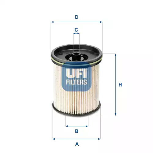 UFI Yakıt Filtre 26.122.00