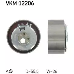 SKF V Kayış Gergi Rulmanı VKM12206