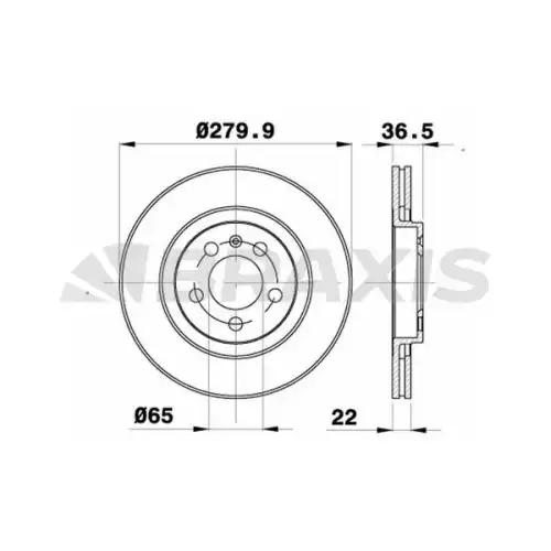 BRAXIS Ön Fren Diski AE0033
