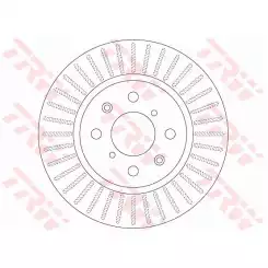 TRW Ön Fren Diski Havalı 256.4.mm DF6232