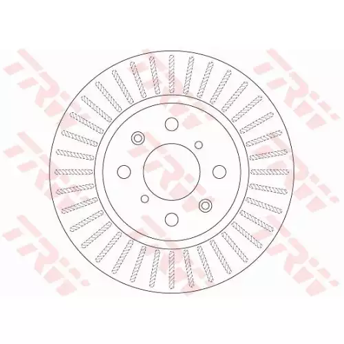 TRW Ön Fren Diski Havalı 256.4.mm DF6232