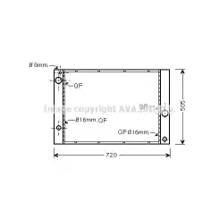 AVA Motro Su Radyatörü BW2338