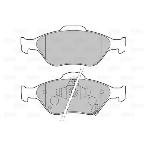 VALEO Ön Fren Balatası Tk 670026