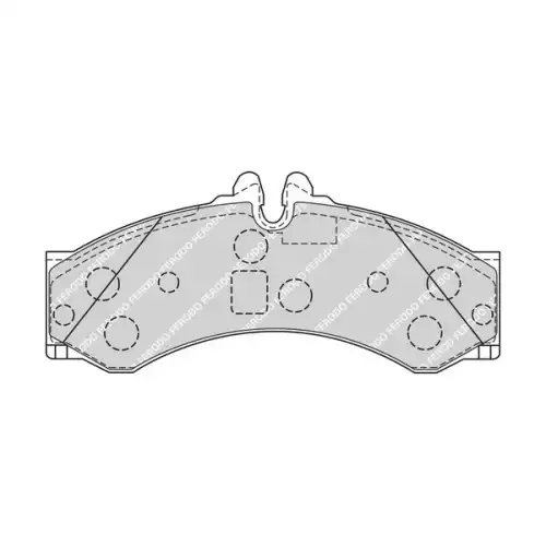FERODO Ön Fren Balatası Tk FVR1879