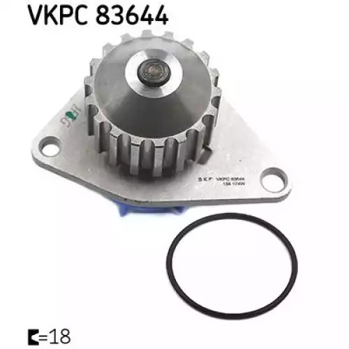 SKF Devirdiam Su Pompası VKPC83644