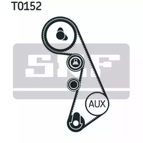 SKF Eksantrik Kayış Triger Seti VKMA01908