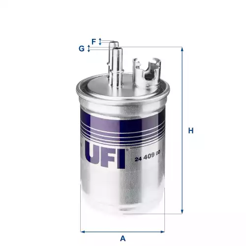 UFI Mazot FiltresiMüşürsüz 24.409.00