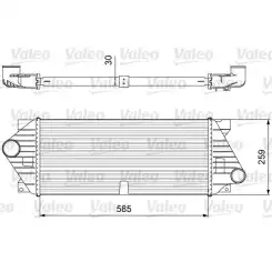 VALEO Turbo İntercool Radyatörü 818635