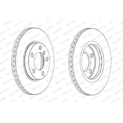 FERODO Ön Fren Diski DDF2122C