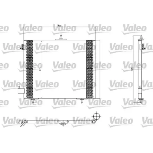 VALEO Klima Radyatörü Kondanser 817663