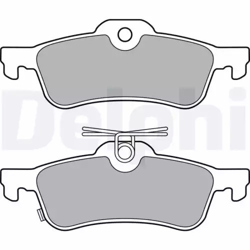 DELPHI Arka Fren Balatası Tk LP3147
