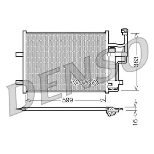 DENSO Klima Radyatörü Condenser DCN44003